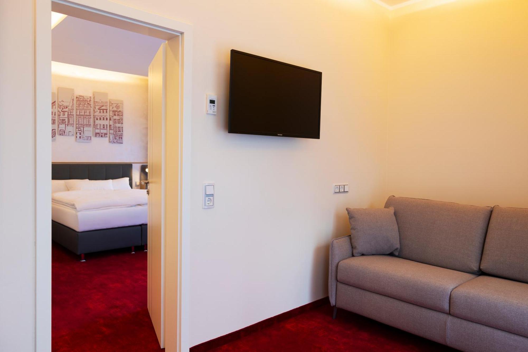Hotel Am Waldkasino Erfurt Eksteriør billede