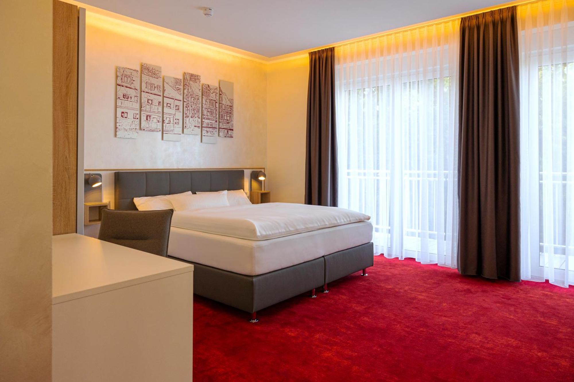Hotel Am Waldkasino Erfurt Eksteriør billede